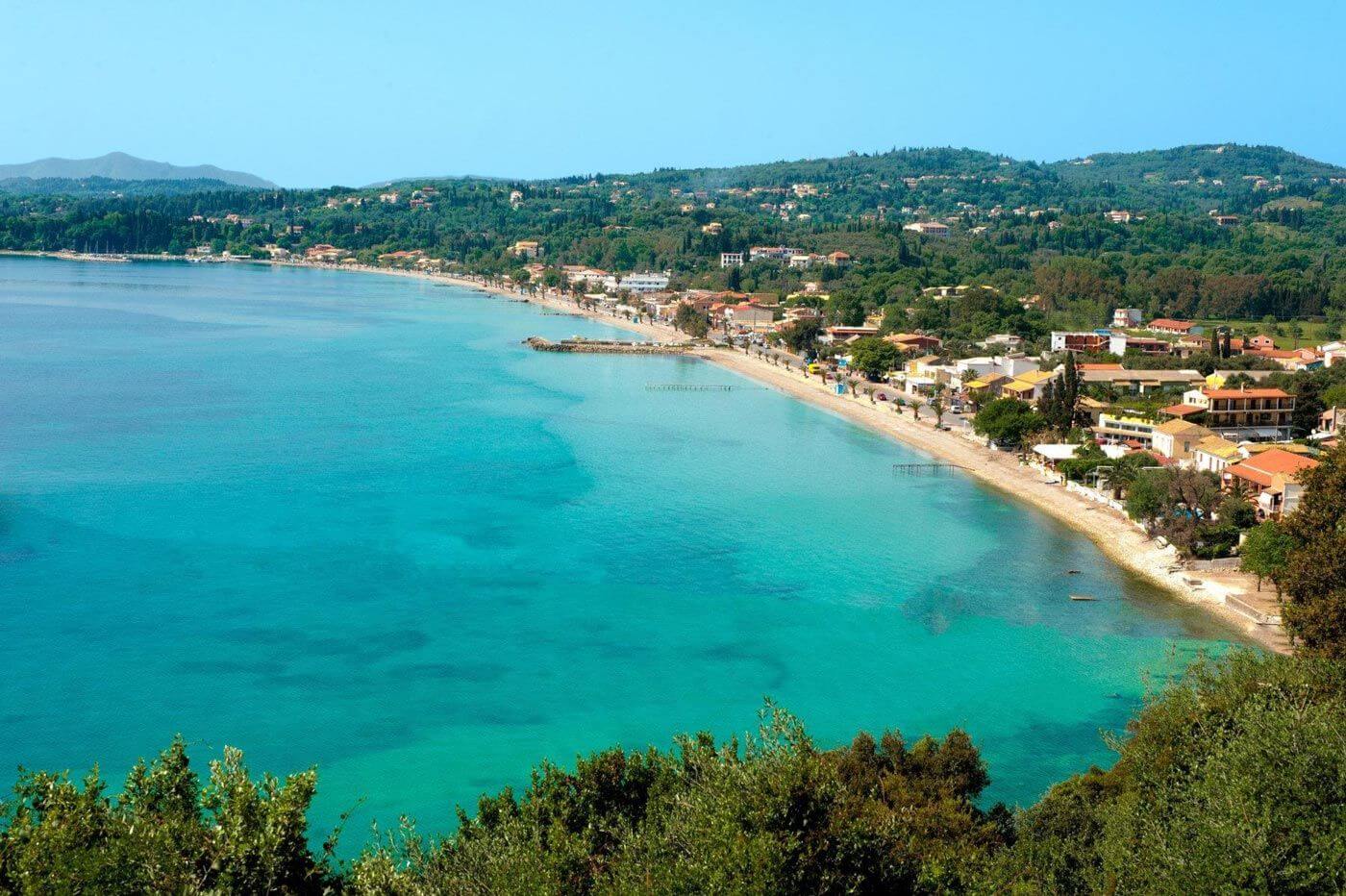 Aeroporto di Corfù -> Spiaggia di Ipsos